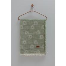 Caramell Little Emu Basic Desenli Müslin Battaniye 100X120