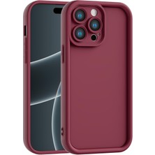 Vissona iPhone 13 Pro Uyumlu Kamera Çıkıntılı Mat Silikon Telefon Kılıfı