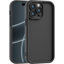 Vissona iPhone 13 Pro Uyumlu Kamera Çıkıntılı Mat Silikon Telefon Kılıfı