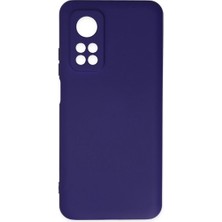 Eco Port Xiaomi Mi 10T Kılıf Nano Içi Kadife Silikon - Mor