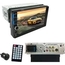 Everton RT-7002 7 Inç Ekranlı Bluetooth USB Mirrorlink Araç Multimedya Sistemi Geri Görüş Kamerası, Çerçeve Dahil