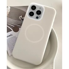 Kılıf House Iphone Uyumlu İçi Süet Sert Silikon Magsafe Destekli Kılıf