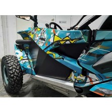 Moto Üçel Cfmoto  Z Force 1000 Utv Uyumlu Alüminyum Bombeli Kapı