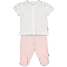 Bebetto Süprem Patikli Pijama Takımı 2li (Mını Heart) Pembe