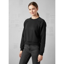 SQL Kadın Geniş Kollu Sweatshirt