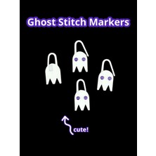 Gonulella 4 Adet Ilmek Işaretleyici, Ilmek Ayırıcı, Örgü Işaretleyici Renkli Plastik