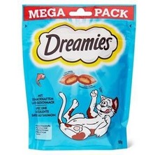 Dreamies Mega Içi Dolgulu Somonlu Kıtır Kedi Ödülü 180 gr