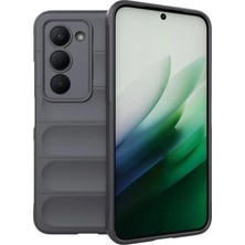 Techno Guru Redmi 15 4g Kılıf Kolay Tutum Için Dalga Tasarımlı Optimum Premium Silikon Kapak