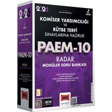 Yargı Yayınevi 2026 Paem Komiser Yardımcılığı ve Rütbe Terfi Sınavlarına Hazırlık Radar Modüler Soru Bankası