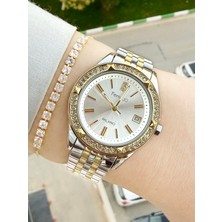 Ferrucci 34 mm Su Geçirmez Kadın Kol Saati ve Bileklik