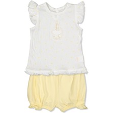 Bebetto Süprem Pijama Takımı 2li (Mını Heart) Sarı