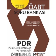 Masterwork Öabt Pdr Psikolojik Danışma ve Rehberlik Öğretmenliği Soru Bankası