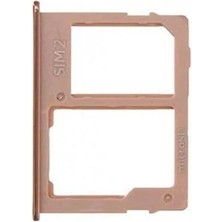 OEM Samsung J415 J4 Plus Sim Kart ve Hafıza Kartı Yuvası Rose Gold