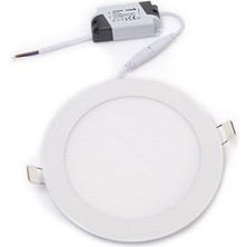 İnoled Inoled 2712-02 12 Watt Sıva Altı Yuvarlak LED Panel - Beyaz Işık (6400K)