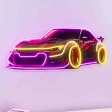 Kamer Neon LED Işıklı Pop Art Sanatsal Tablo
