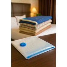 Chandler Home Airlock Vakumlu Hurç Şeffaf Giysi & Yorgan Saklama Torbası