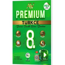 Av Yayınları 8. Sınıf Türkçe Premium Beceri Temelli Soru Bankası