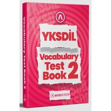 Akın Dil Eğitim Yksdil Vocabulary Test Book 2