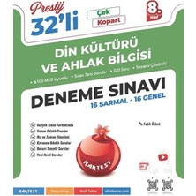 Nartest Yayınevi 8. Sınıf Prestij Din Kültürü Ve Ahlak Bilgisi 32 Deneme Sınavı