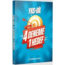 Akın Dil Eğitim Yks-Dil 4 Deneme 1 Hedef