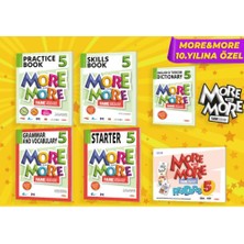 Kurmay Yayınları More & More 5 Practice Book Seti (6 Kitap) + Test Book Worksheets