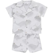 Bebetto Süprem Pijama Takımı 2li (Sweet Pyjamas/25-Whales) Gri