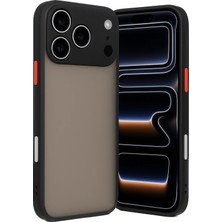 Royal Case iPhone 17 Pro Kılıf Sade Mat Şeffaf Tasarımlı Silikon Kapak Ryc/montreal