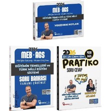 Anla Kazan Yayınları Hocakafası 2026 Meb-Ags Eğitimin Temelleri ve Türk Milli Eğitim Sistemi Video Ders Notları + Soru Bankası + Pratiko Soru Cevap 3 Lü Set