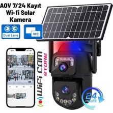 Urfakent Aov 7/24 Kayıt Özellikli Wi-Fi Solar Kamera
