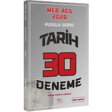 Anla Kazan Yayınları Cba 2026 Meb-Ags Tarihin Pusulası 30 Deneme Çözümlü