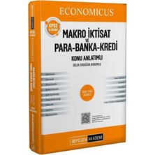 Anla Kazan Yayınları Pegem 2026 Kpss A Grubu Economicus Makro Iktisat ve Para Banka Kredi Konu Anlatımı