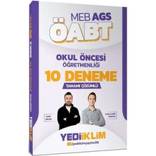 Anla Kazan Yayınları Yediiklim 2026 Öabt Meb-Ags Okul Öncesi Öğretmenliği 10 Deneme Çözümlü