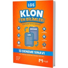 Anla Kazan Yayınları Mozaik 2026 8. Sınıf Lgs Fen Bilimleri Klon 13 Deneme