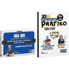 Anla Kazan Yayınları Hoca Kafası 2026 Meb-Ags Eğitimin Temelleri ve Türk Milli Eğitim Sistemi Video Ders Notları + Pratiko Soru Cevap 2 Li Set