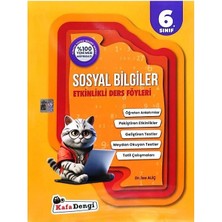 Anla Kazan Yayınları Kafadengi 2026 6. Sınıf Sosyal Bilgiler Etkinlikli Ders Föyleri