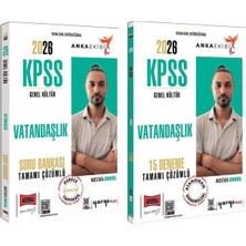 Anla Kazan Yayınları Yargı 2026 Kpss Vatandaşlık Soru Bankası + 15 Deneme 2 Li Set Anka Ekibi