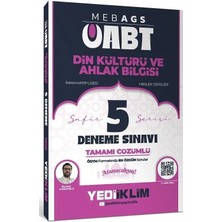 Anla Kazan Yayınları Yediiklim 2026 Öabt Meb-Ags Din Kültürü ve Ahlak Bilgisi Öğretmenliği 5 Deneme Çözümlü