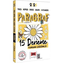 Anla Kazan Yayınları Yargı 2026 Kpss Meb-Ags Ales Dgs Yks Paragraf 15 Deneme Çözümlü Papatya Serisi