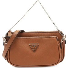 Guess Logolu Iki Parçalı Noelle Suni Deri Omuz Çantası  HWZG9672710