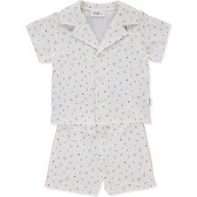 Bebetto Süprem Pijama Takımı 2li (Sweet Pyjamas/25-My Mushroom) Ekru