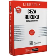 Anla Kazan Yayınları Pegem 2026 Kpss A Grubu Libertus Ceza Hukuku Konu Anlatımı