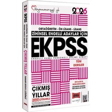 Anla Kazan Yayınları Yargı 2026 Ekpss Zihinsel Engelli Çıkmış Sorular Çözümlü