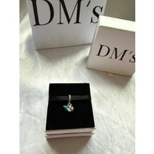 DMs Silver Karanlıkta Parlayan Yengeç Gümüş Charm'ı