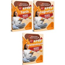 Anla Kazan Yayınları Uzman Kariyer 2026 Kpss Tarih + Coğrafya + Vatandaşlık Soru Bankası 3 Lü Set