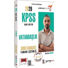 Anla Kazan Yayınları Yargı 2026 Kpss Vatandaşlık Soru Bankası Çözümlü Anka Ekibi - Mustafa Erkol Yargı Yayınları