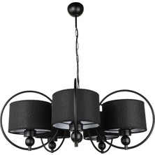 Begüsa Santiago 5.li Avize Siyah