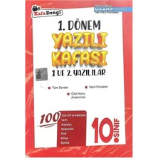 Anla Kazan Yayınları Kafadengi 2026 10. Sınıf 1. Dönem Yazılı Kafası 1. ve 2. Yazılılar