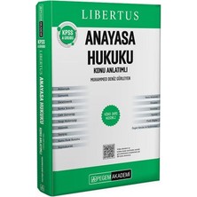 Anla Kazan Yayınları Pegem 2026 Kpss A Grubu Libertus Anayasa Hukuku Konu Anlatımı