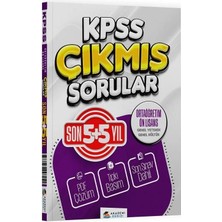 Anla Kazan Yayınları Akademi Denizi 2026 Kpss Lise Ortaöğretim Ön Lisans Çıkmış Sorular Son 5 Yıl Çözümlü