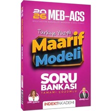 Anla Kazan Yayınları Indeks Akademi 2026 Meb-Ags Türkiye Yüzyılı Maarif Modeli Soru Bankası Çözümlü